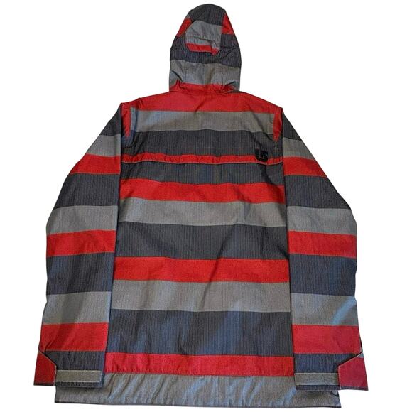 Burton Snowboards DRYRIDE Jacket Men’s S | Gray Red Ski Coat - Picture 3 of 12